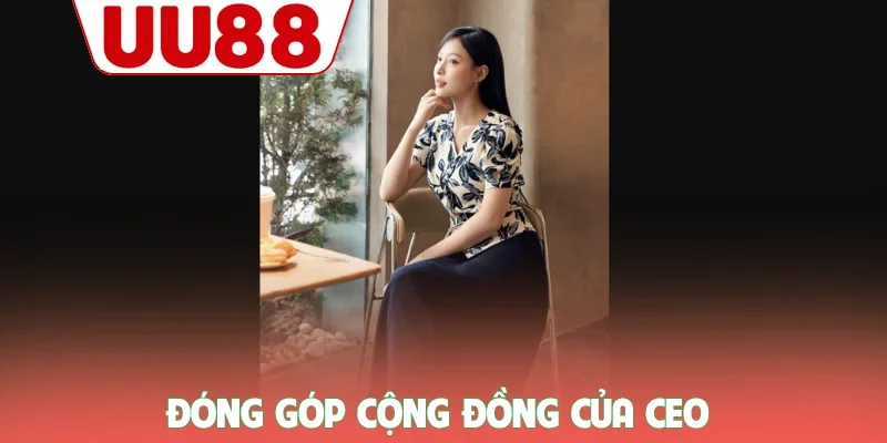 CEO Kim Kim 2 Đóng góp cộng đồng của CEO